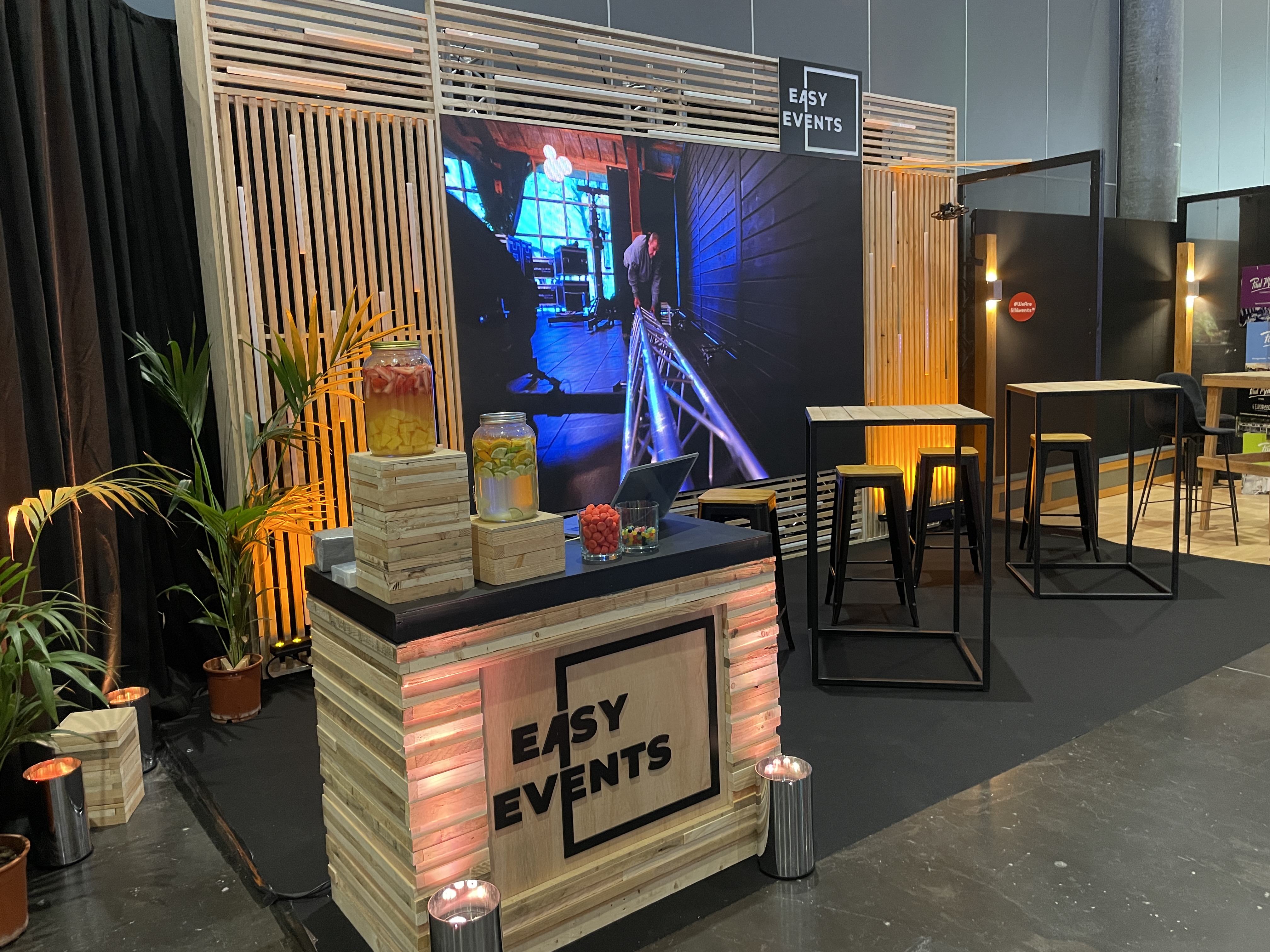 Structures éphémères en ossature bois