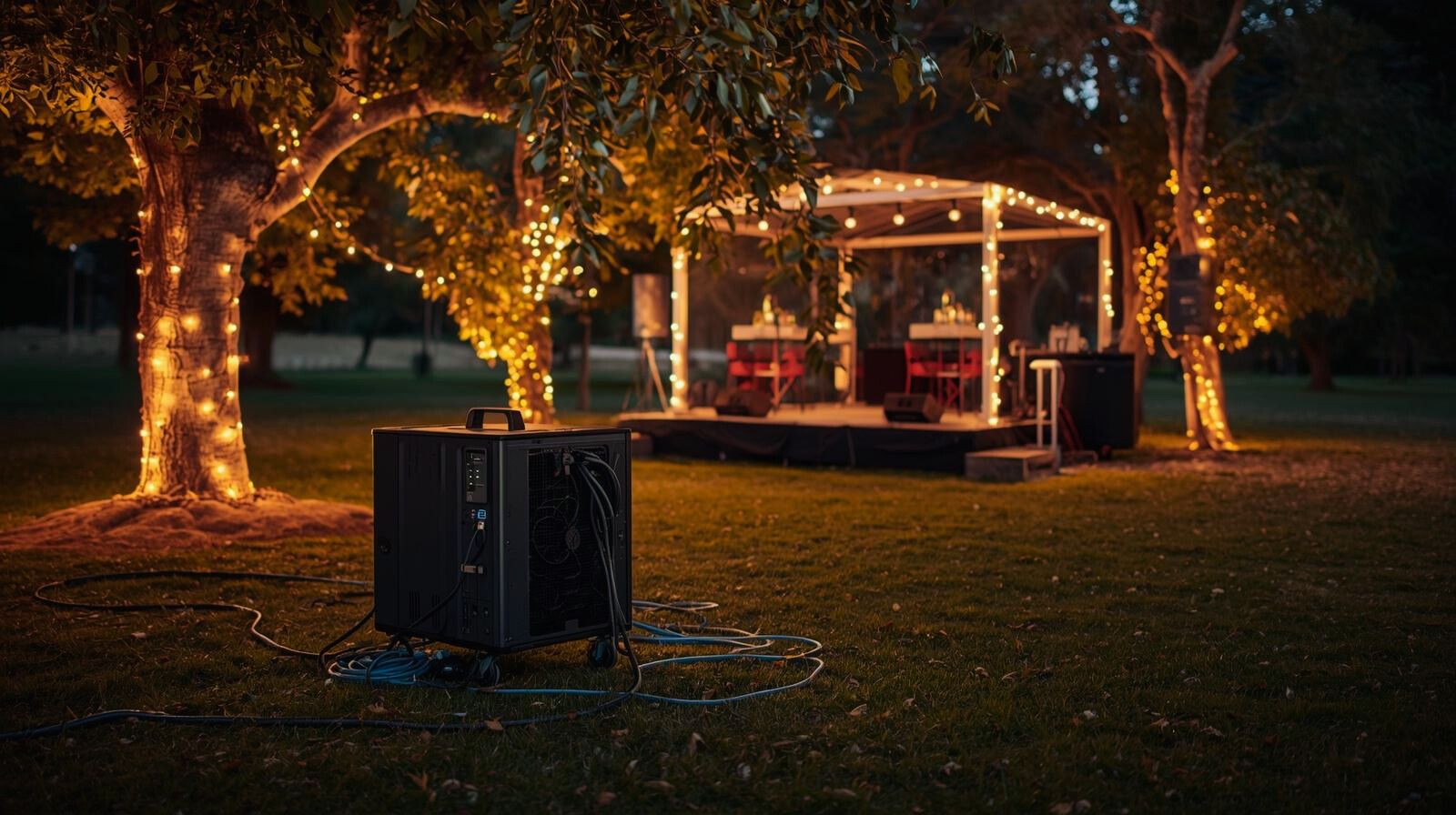 Groupes électrogènes sur batterie