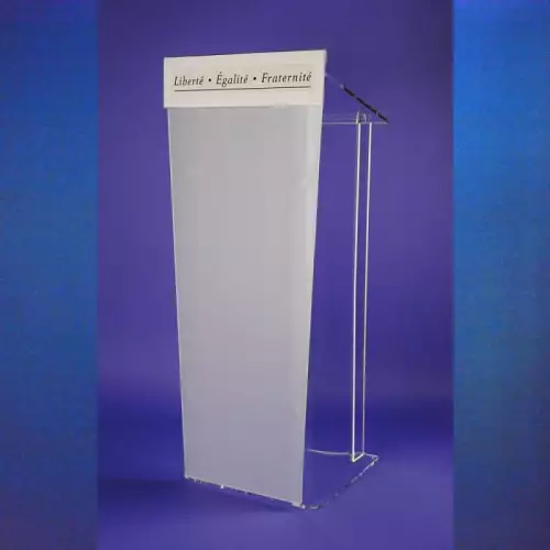 PUPITRE PLEXI DISCOURS