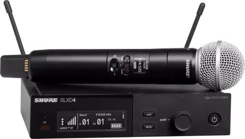 MICRO MAIN SHURE SLX-D