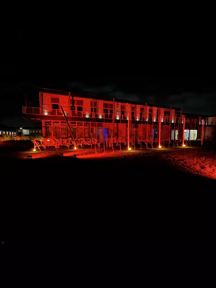 Eclairage batiment projecteur Led sur batterie