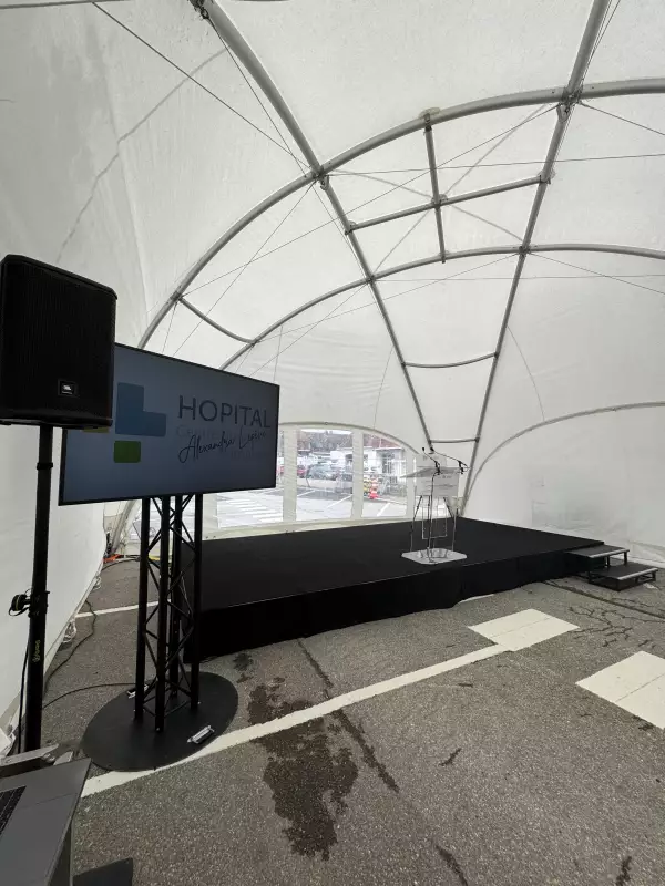 Inauguration Hopital de Dunkerque